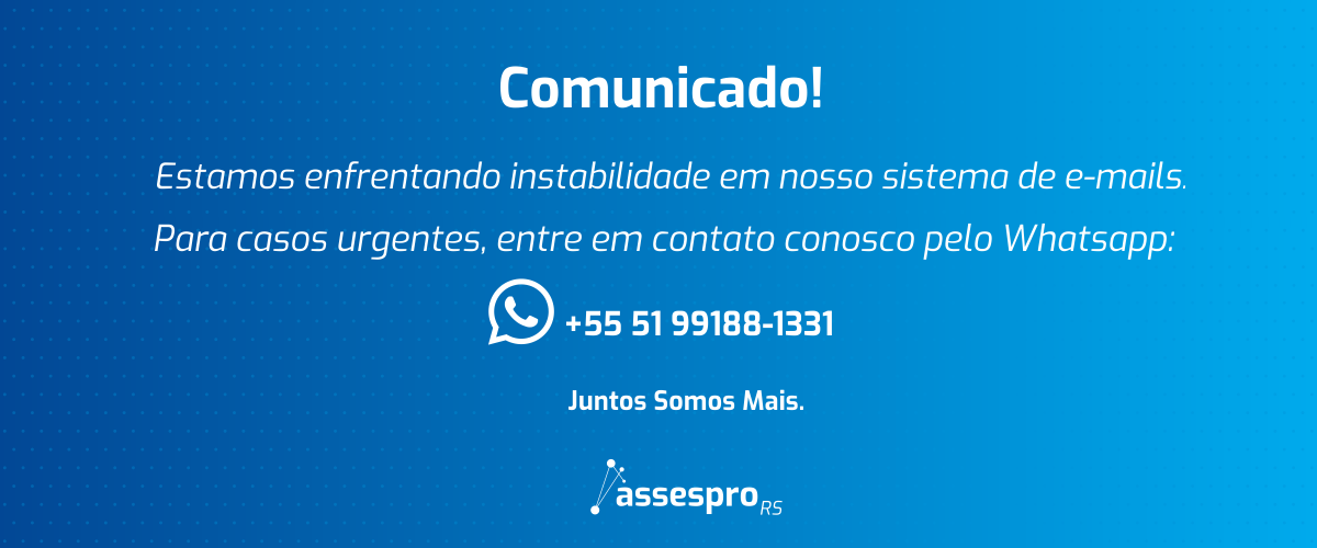 Comunicado Assespro-RS!